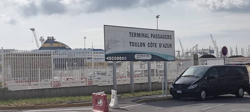 Taxi port de croisière
